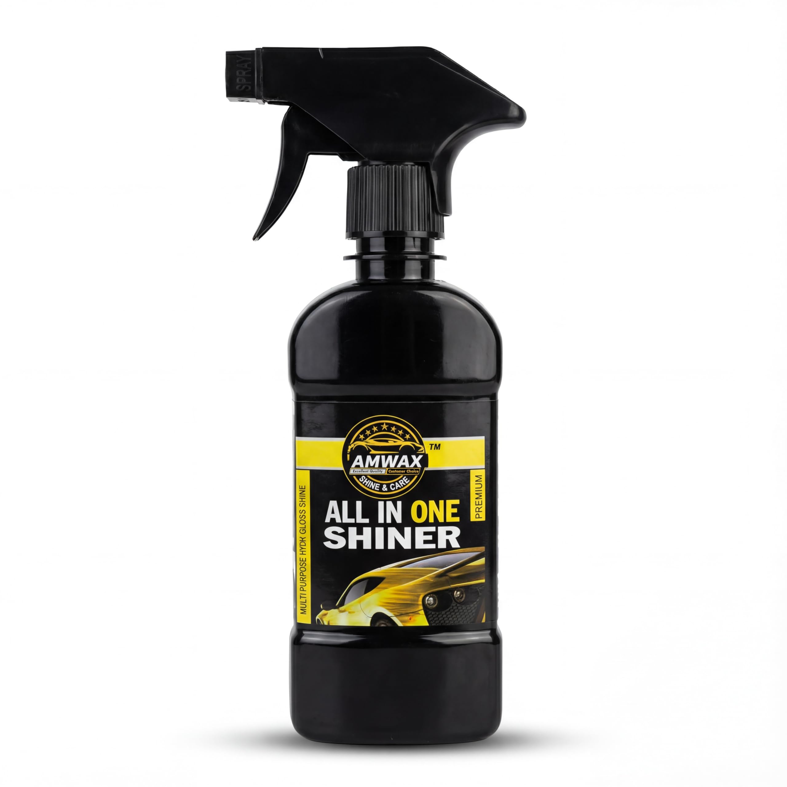 AMWAX All in One Shiner Spray for Car & Bike – Multi Purpose
